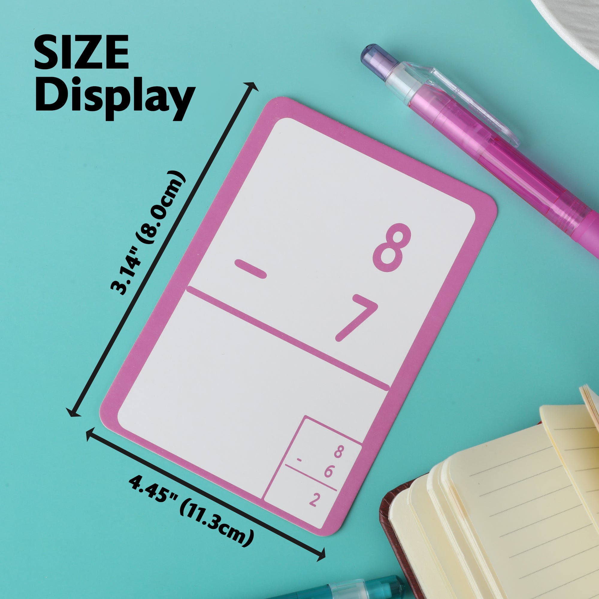 BAZIC Subtraction Flash Cards (36/Pack)