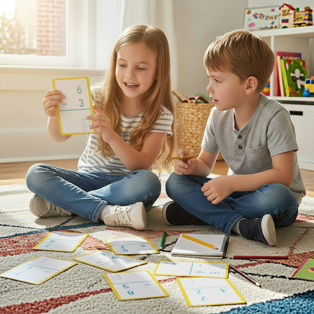 BAZIC Subtraction Flash Cards (36/Pack)