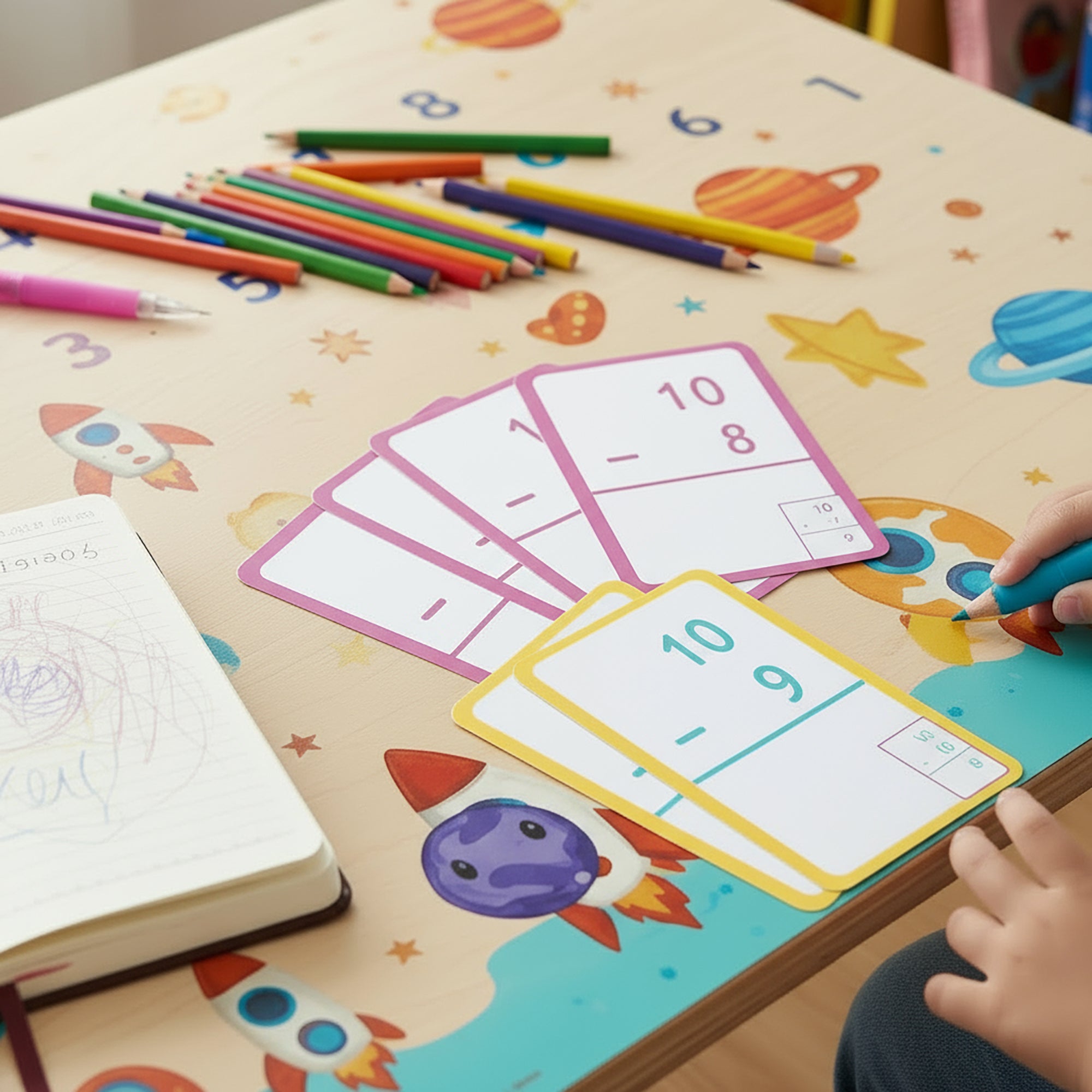 BAZIC Subtraction Flash Cards (36/Pack)