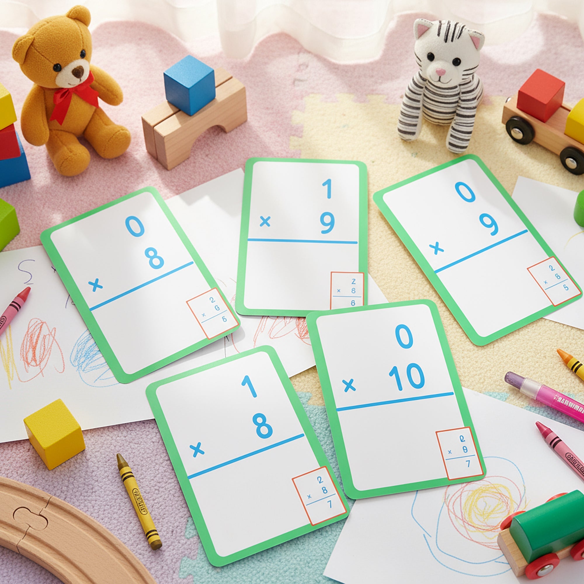BAZIC Multiplication Flash Cards (36/Pack)