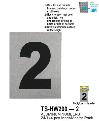 Aluminum Number ("2")