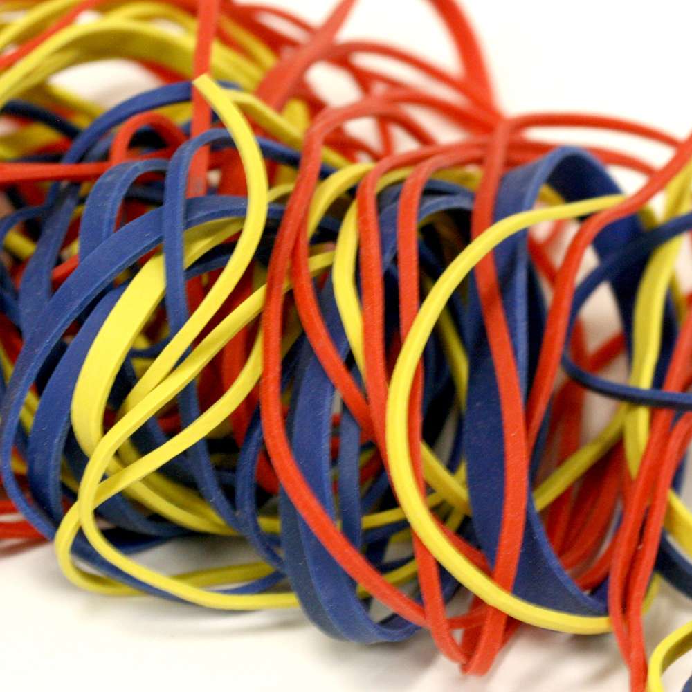 BAZIC  Assorted Sizes and Colors Rubber Band