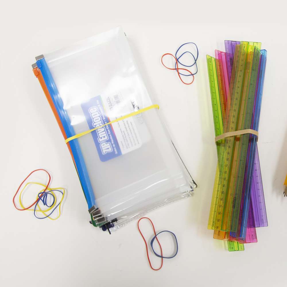 BAZIC  Assorted Sizes and Colors Rubber Band