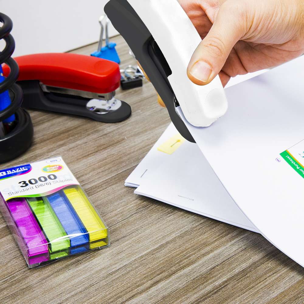 BAZIC Two Tone Standard (26/6) Stapler