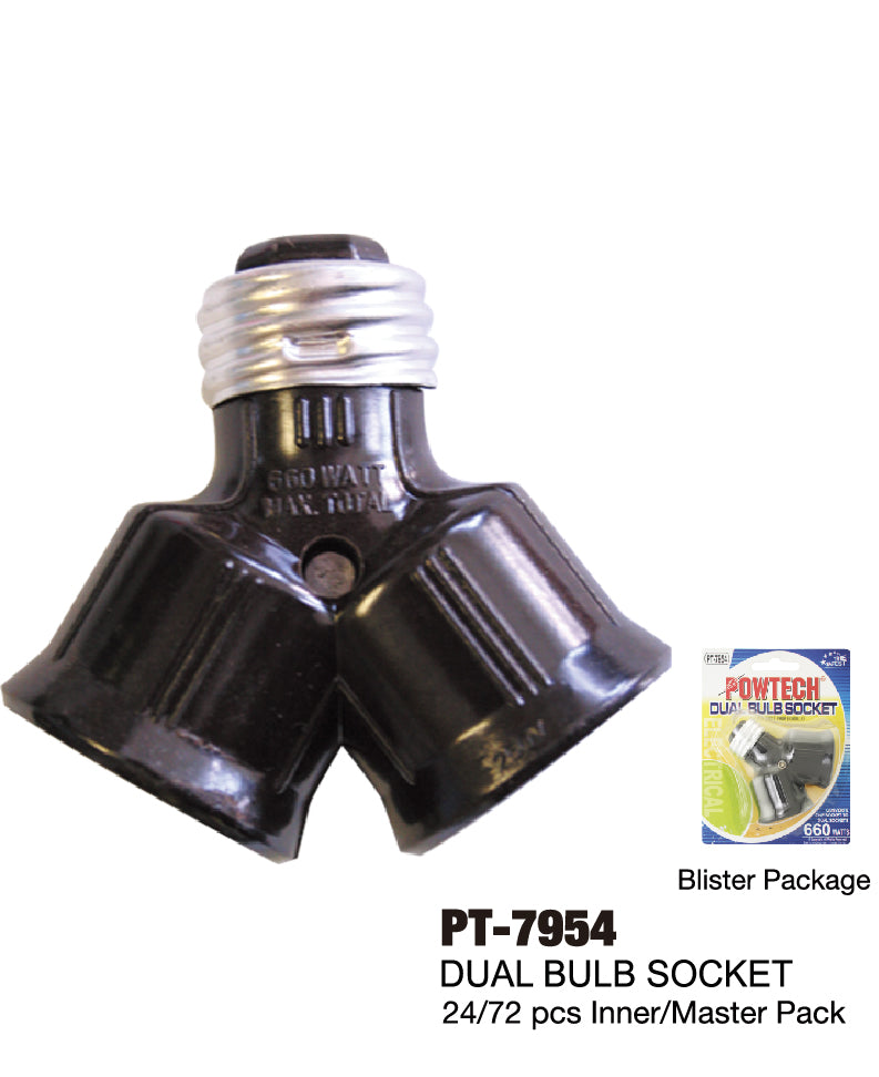 Dual Bulb Socket