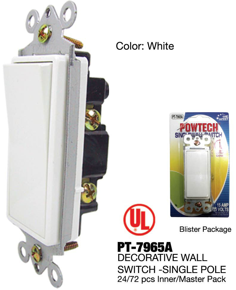 Decorator UL Wall Switch