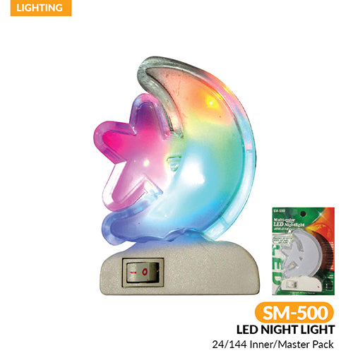 LED Moon and Star Night Light