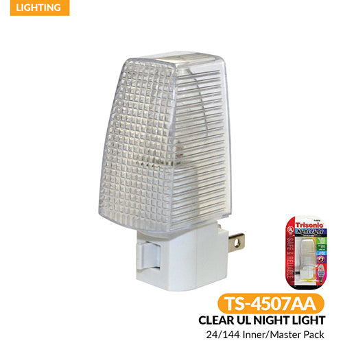Clear Rectangular Night Light