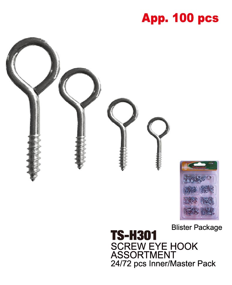 Screw Eye Hook Assortment