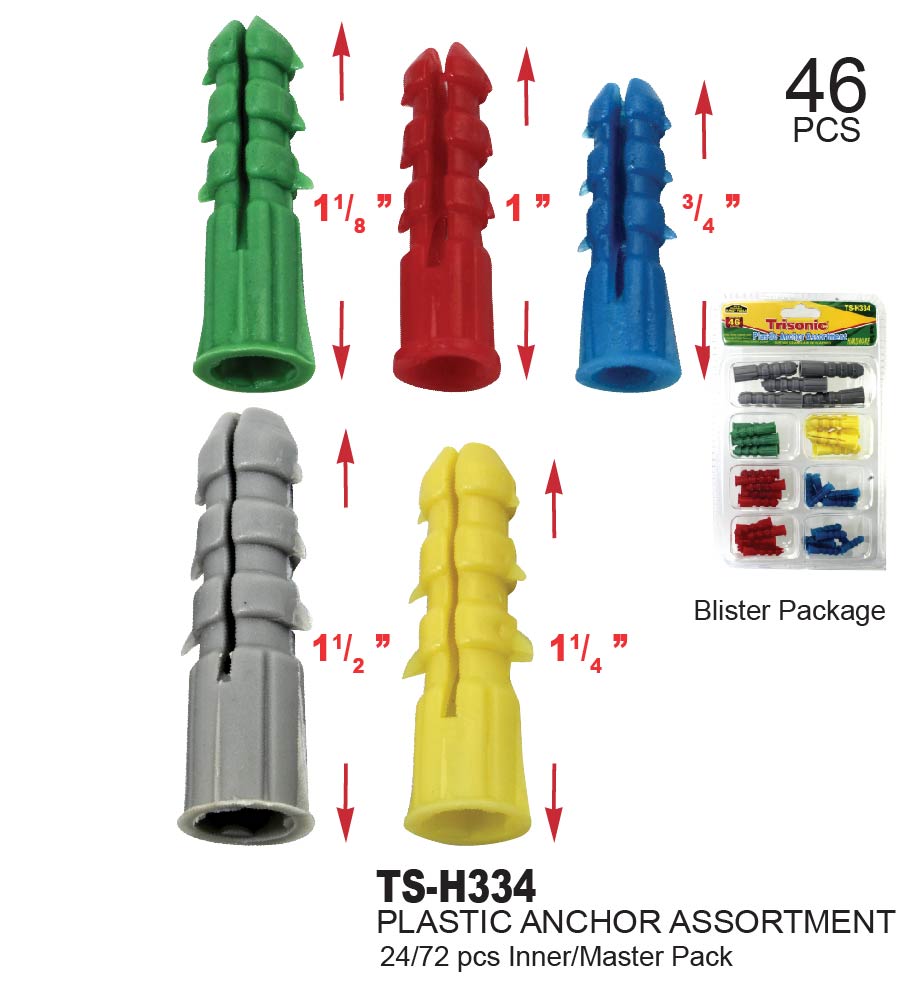 Plastic Anchor Assortment