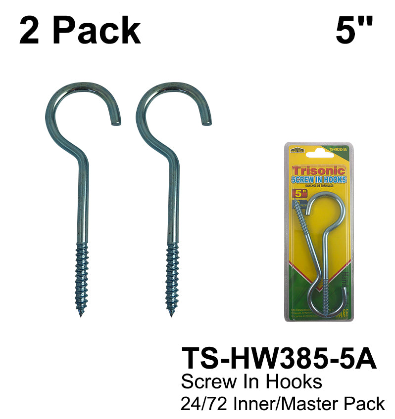 Screw In Hooks (5)"