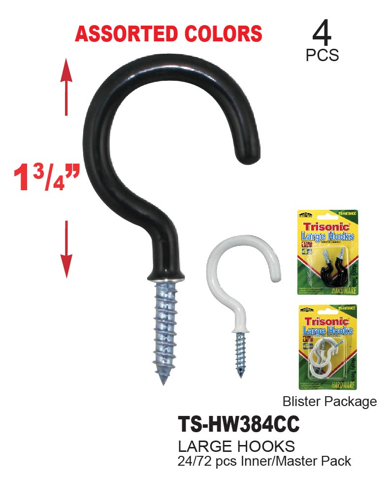 Hooks with Rubber Coating