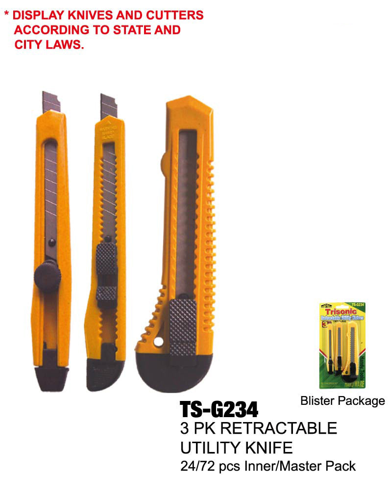 Retractable Utility Knives