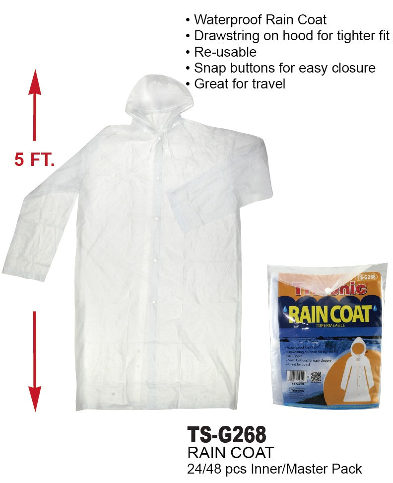 Universal Button Up Raincoat