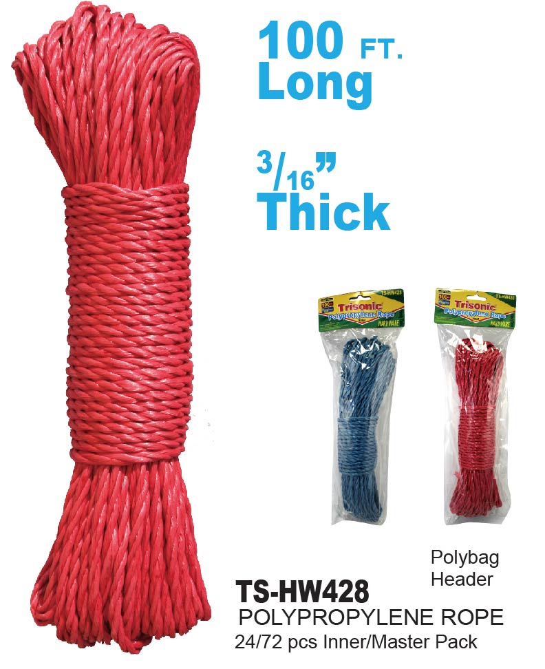 Polypropylene Rope (100 ft.)