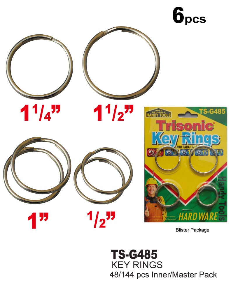 Assorted Key Rings