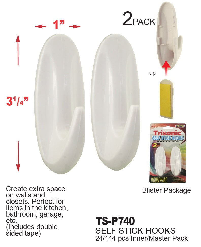 Large Oval Hooks