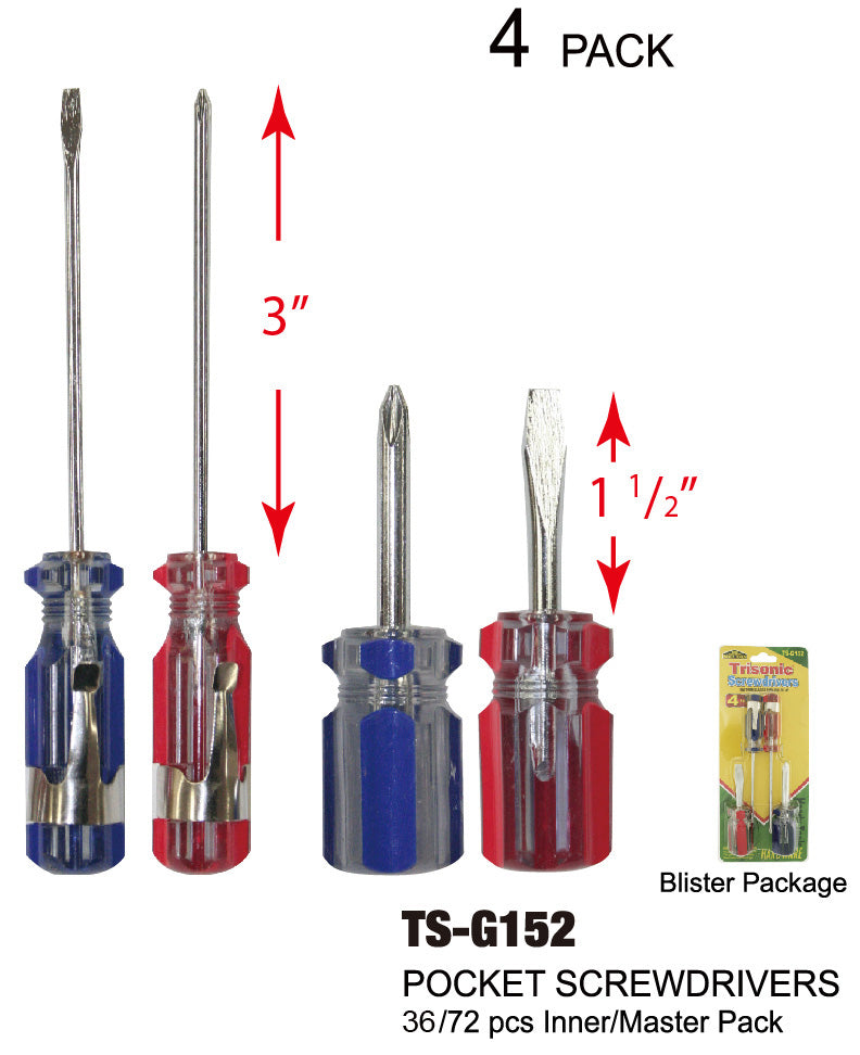 Screwdrivers with Mini Screwdrivers