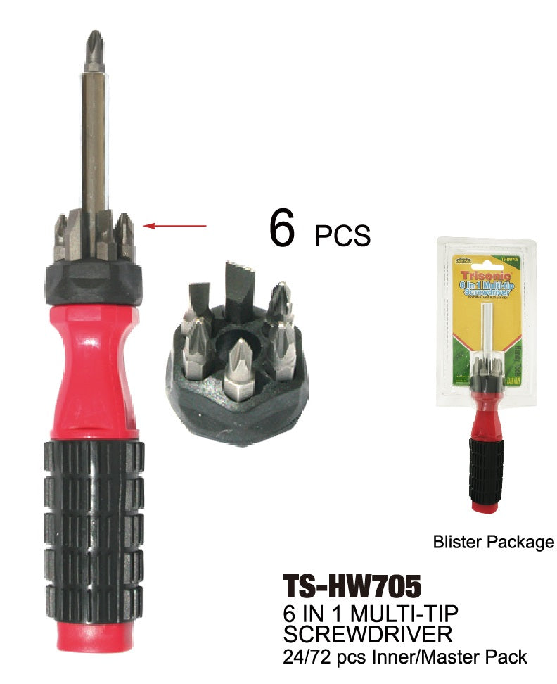 Multi-Tip Screwdriver