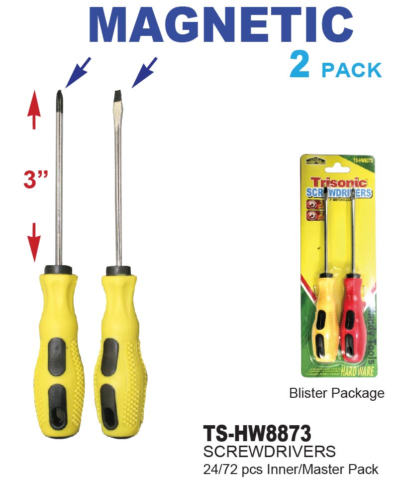 Screwdrivers (3 in.)
