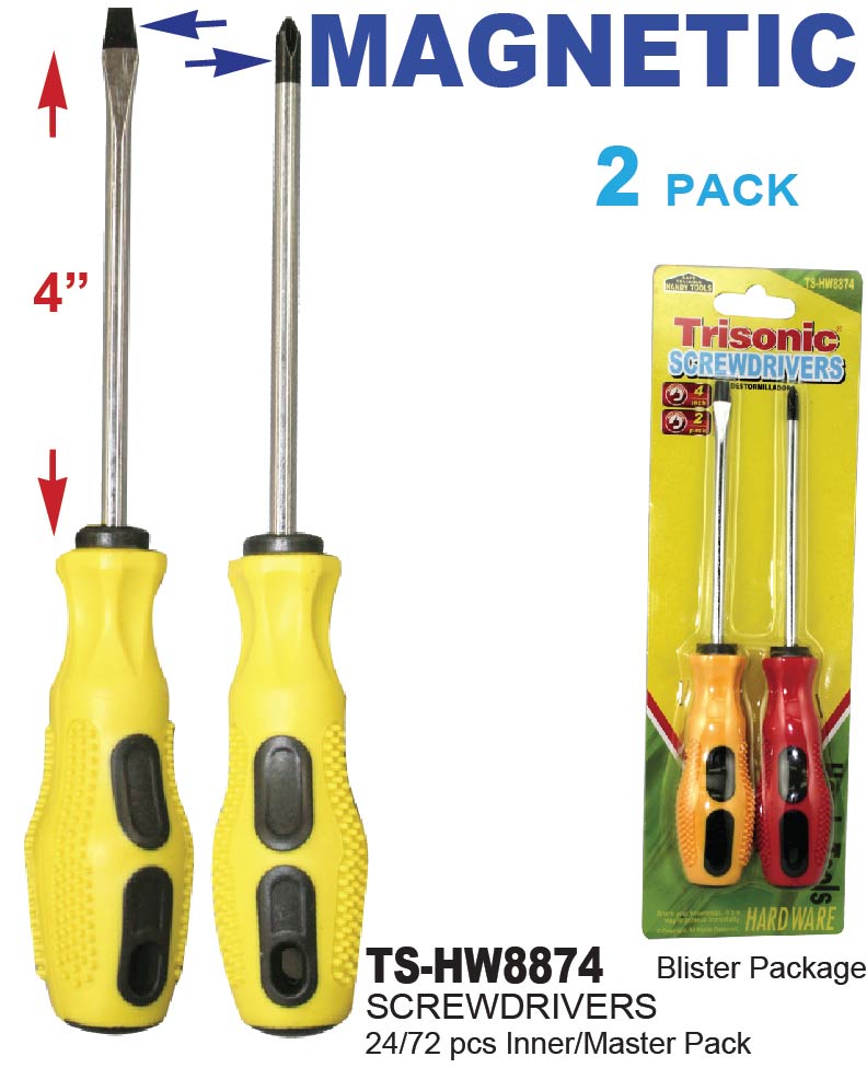 Screwdrivers (4 in.)
