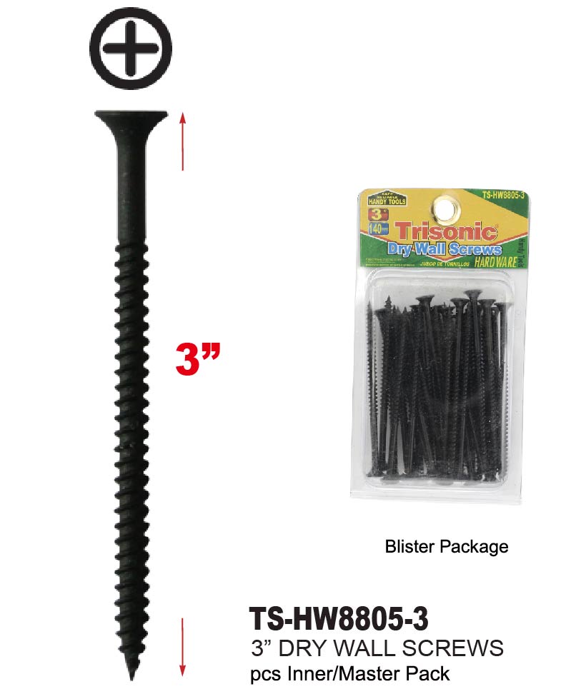 Dry Wall Screws (3)"