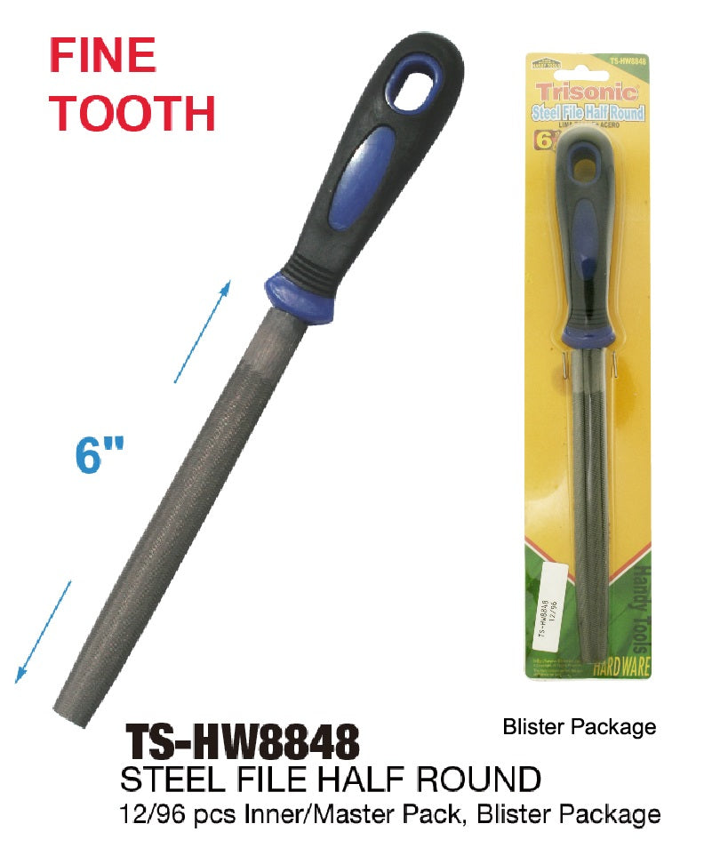 Steel File Half Round