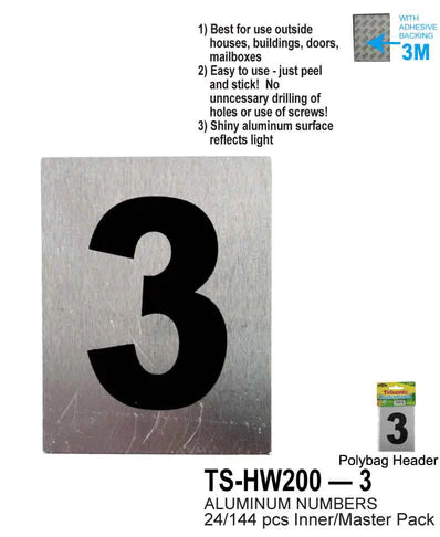 Aluminum Number ("3")