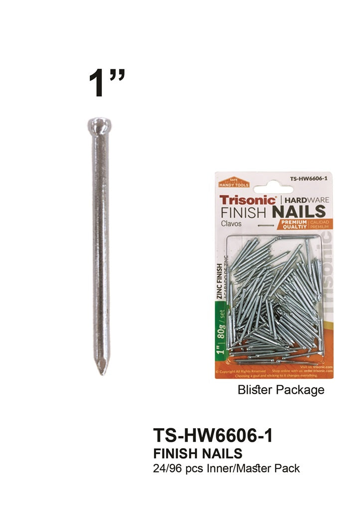 1 Finish Nail"