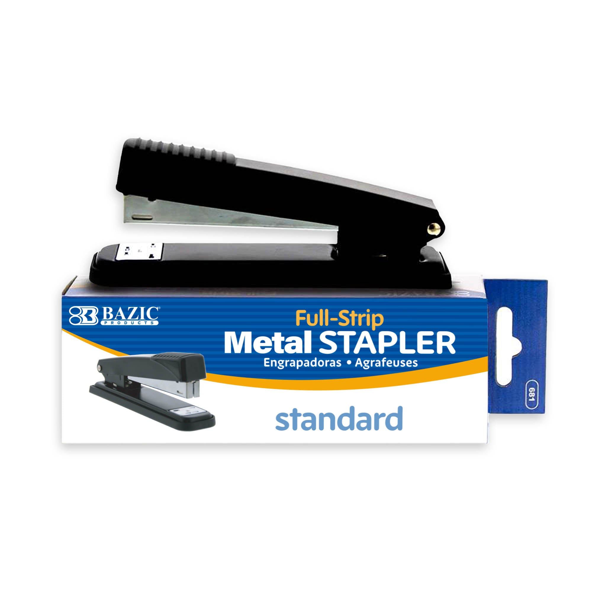 BAZIC Metal Full Strip Stapler