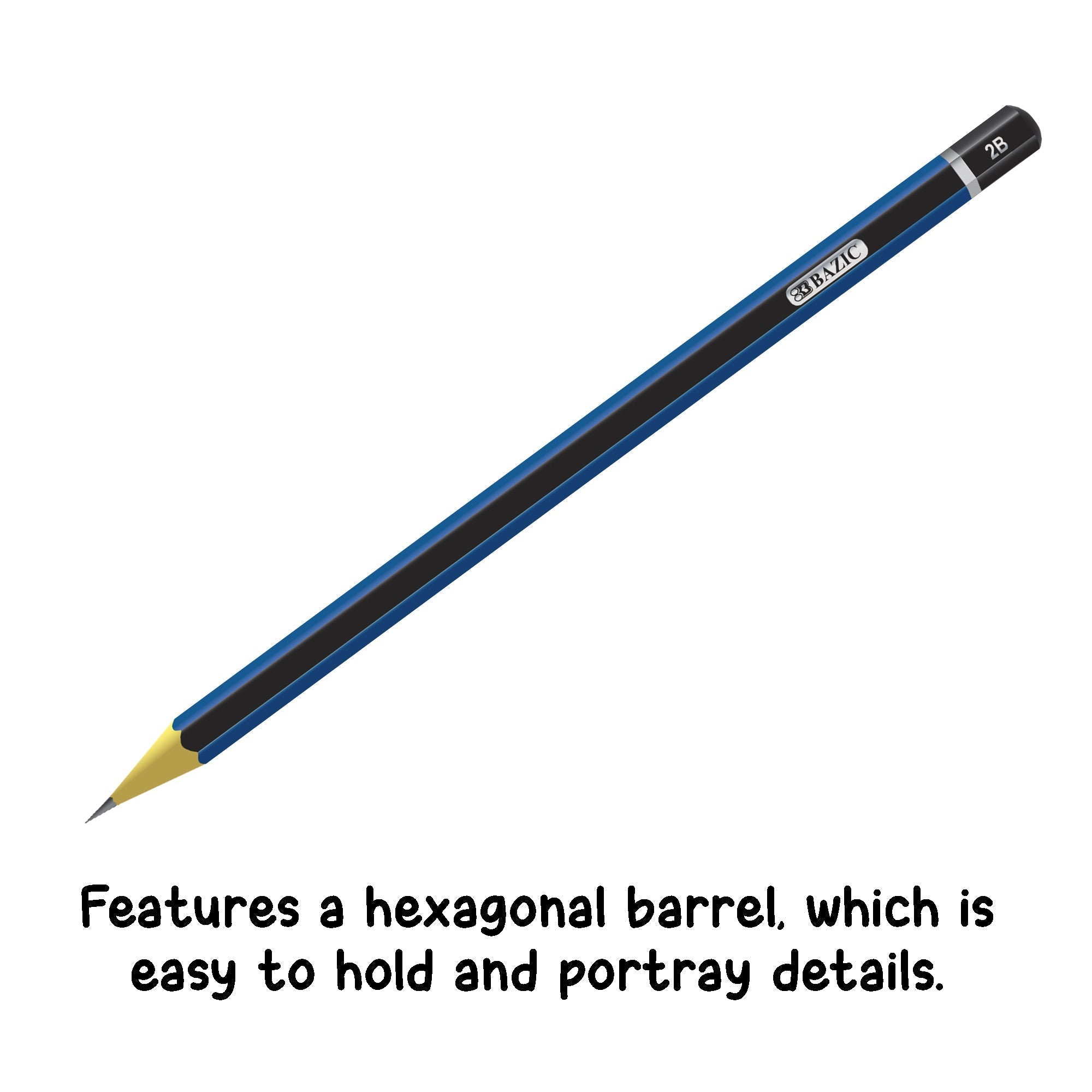 BAZIC Drawing & Sketching Pencil Set