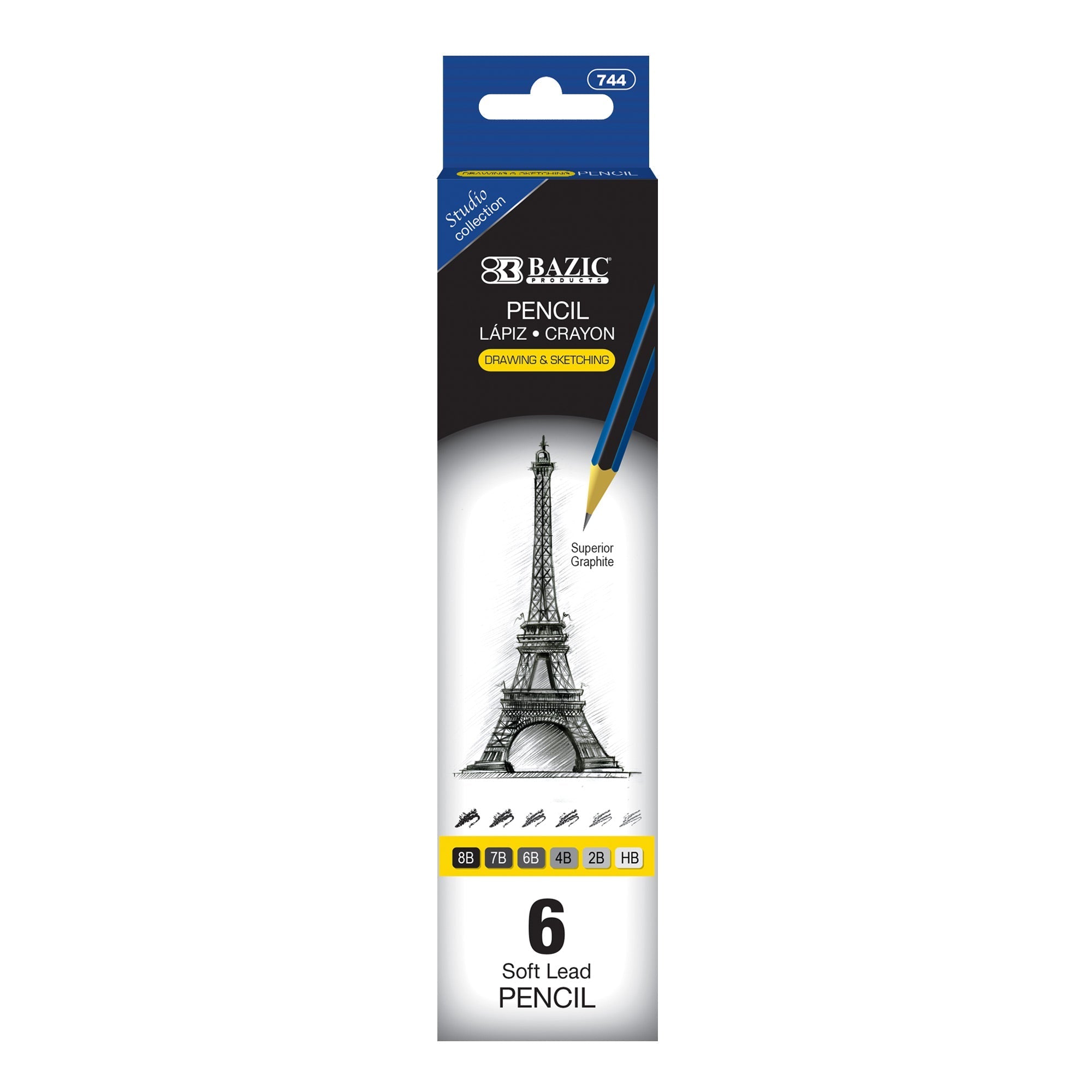 BAZIC Drawing & Sketching Pencil Set
