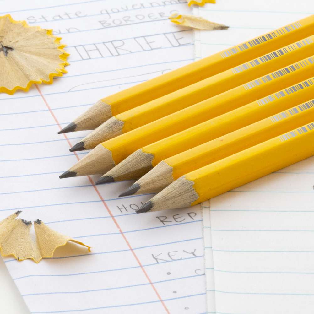 BAZIC #2 Premium Yellow Pencil (12/Pack)