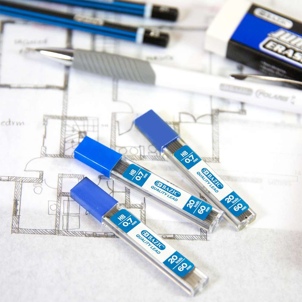 BAZIC 20 Ct. 0.7 mm Mechanical Pencil Lead