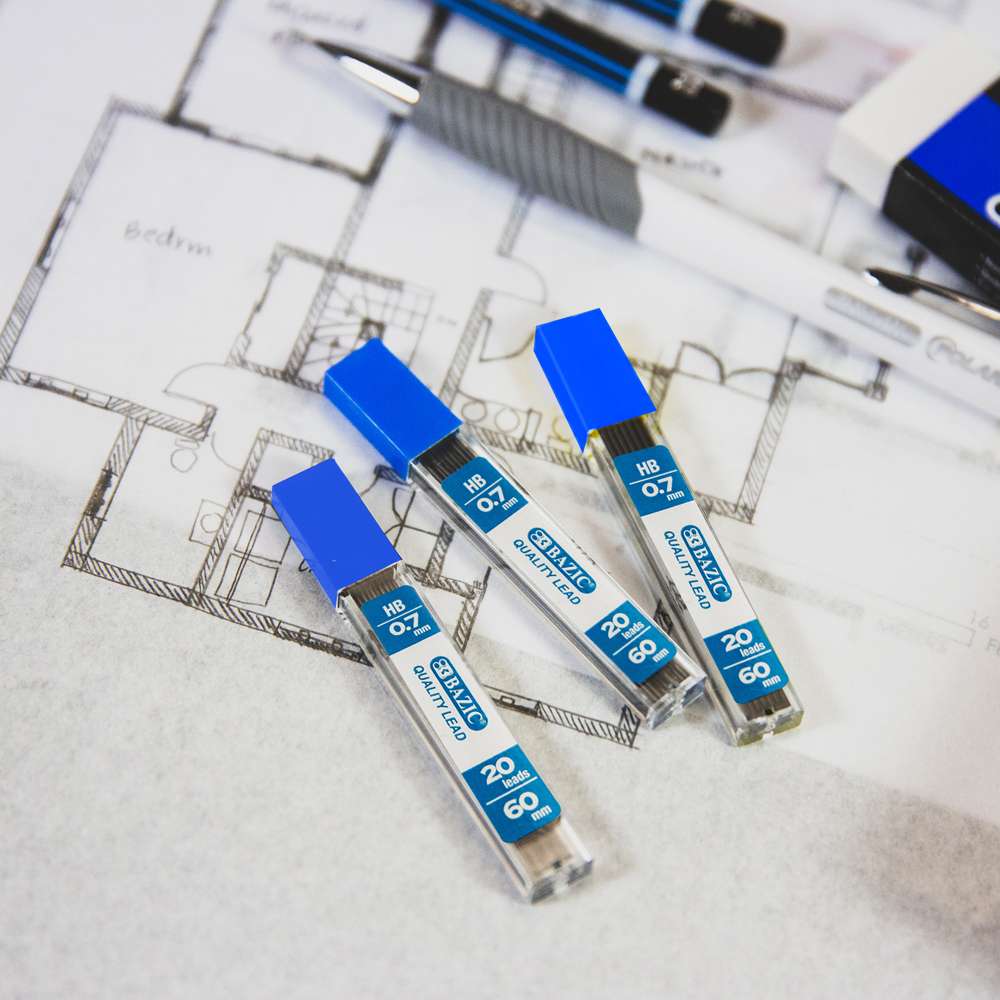 BAZIC 20 Ct. 0.7 mm Mechanical Pencil Lead
