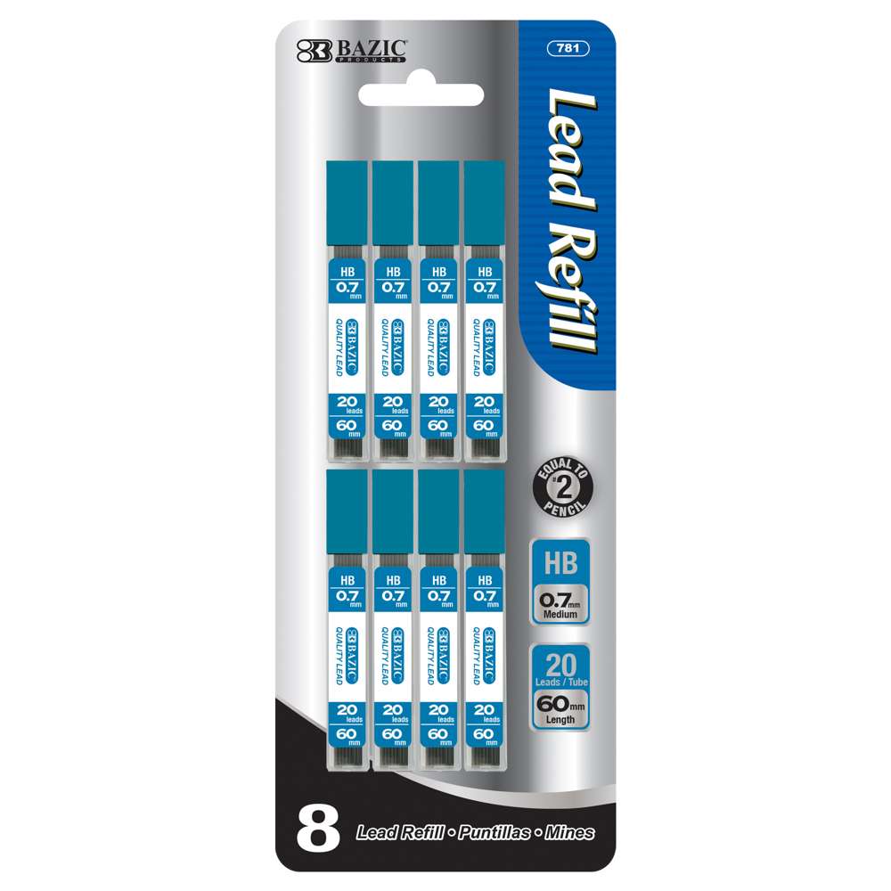 BAZIC 20 Ct. 0.7 mm Mechanical Pencil Lead
