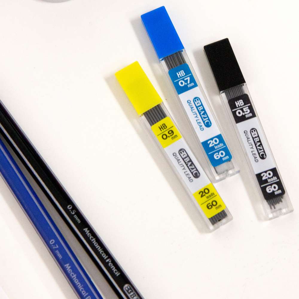 BAZIC 20 Ct. 0.5 mm Mechanical Pencil Lead