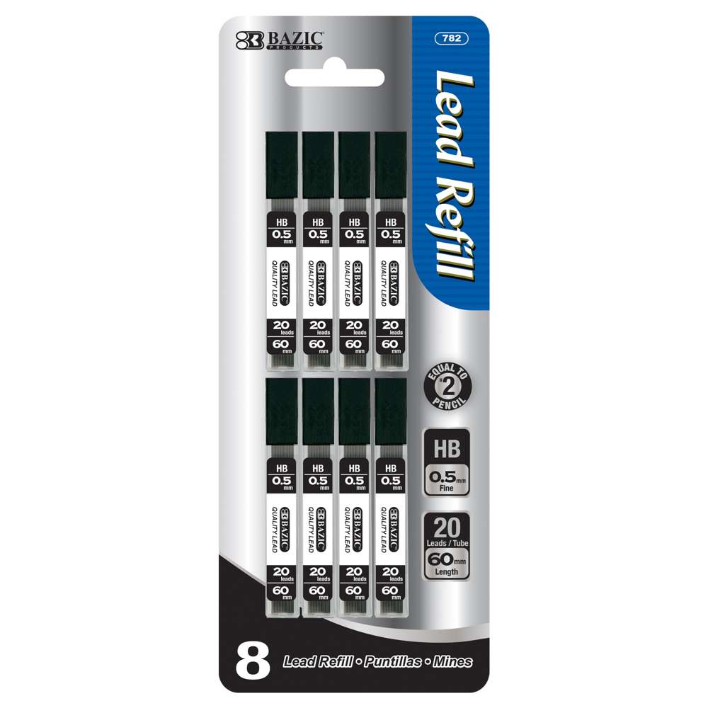 BAZIC 20 Ct. 0.5 mm Mechanical Pencil Lead