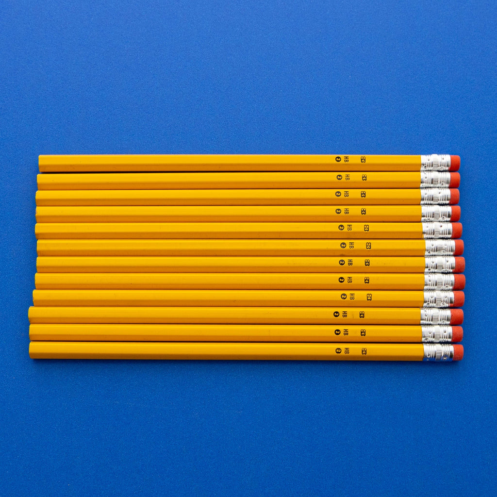 BAZIC Next #2 Yellow Pencil (12/Pack)