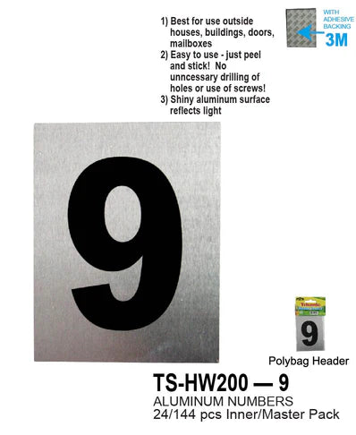 Aluminum Number ("9")