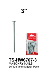 Masonry Nails (3")