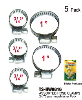 Assorted Hose Clamps