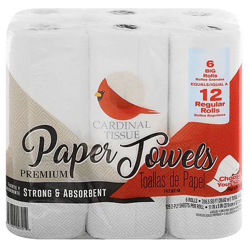 Cardinal Tissue Paper Towels