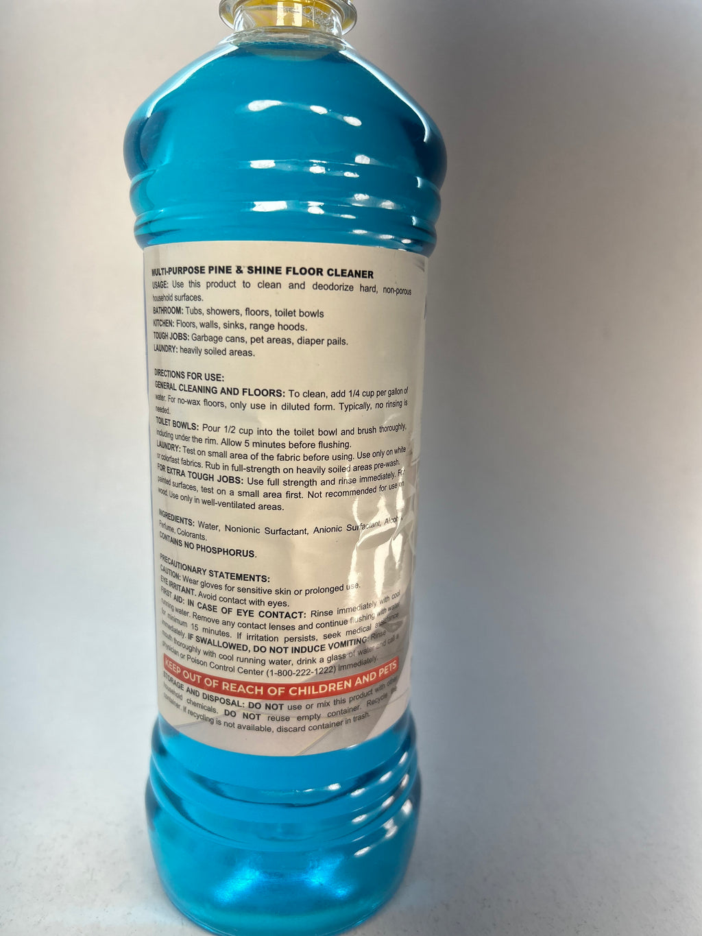 House Care Pine & Shine Floor Cleaner Ocean Scent