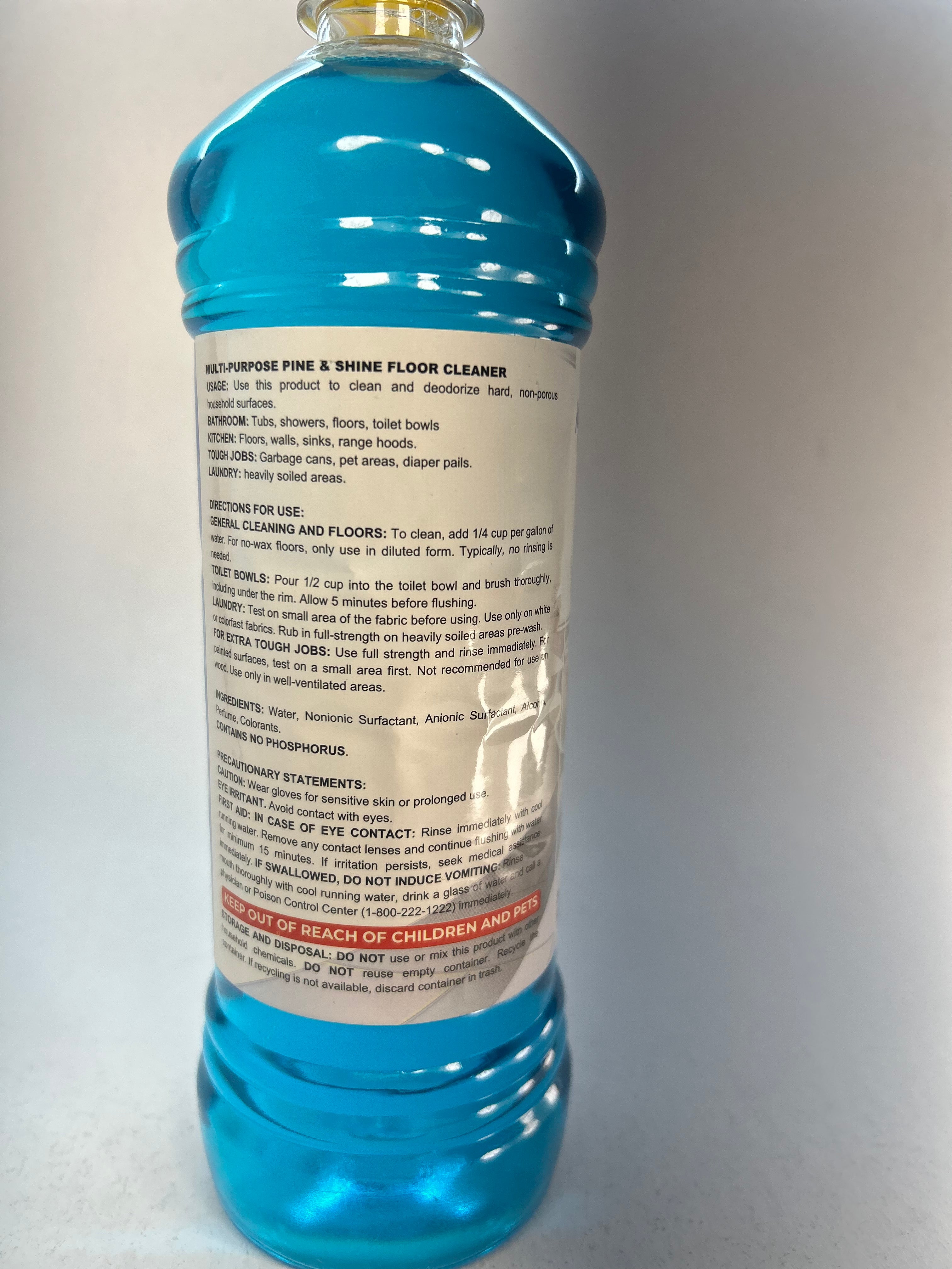 House Care Pine & Shine Floor Cleaner Ocean Scent