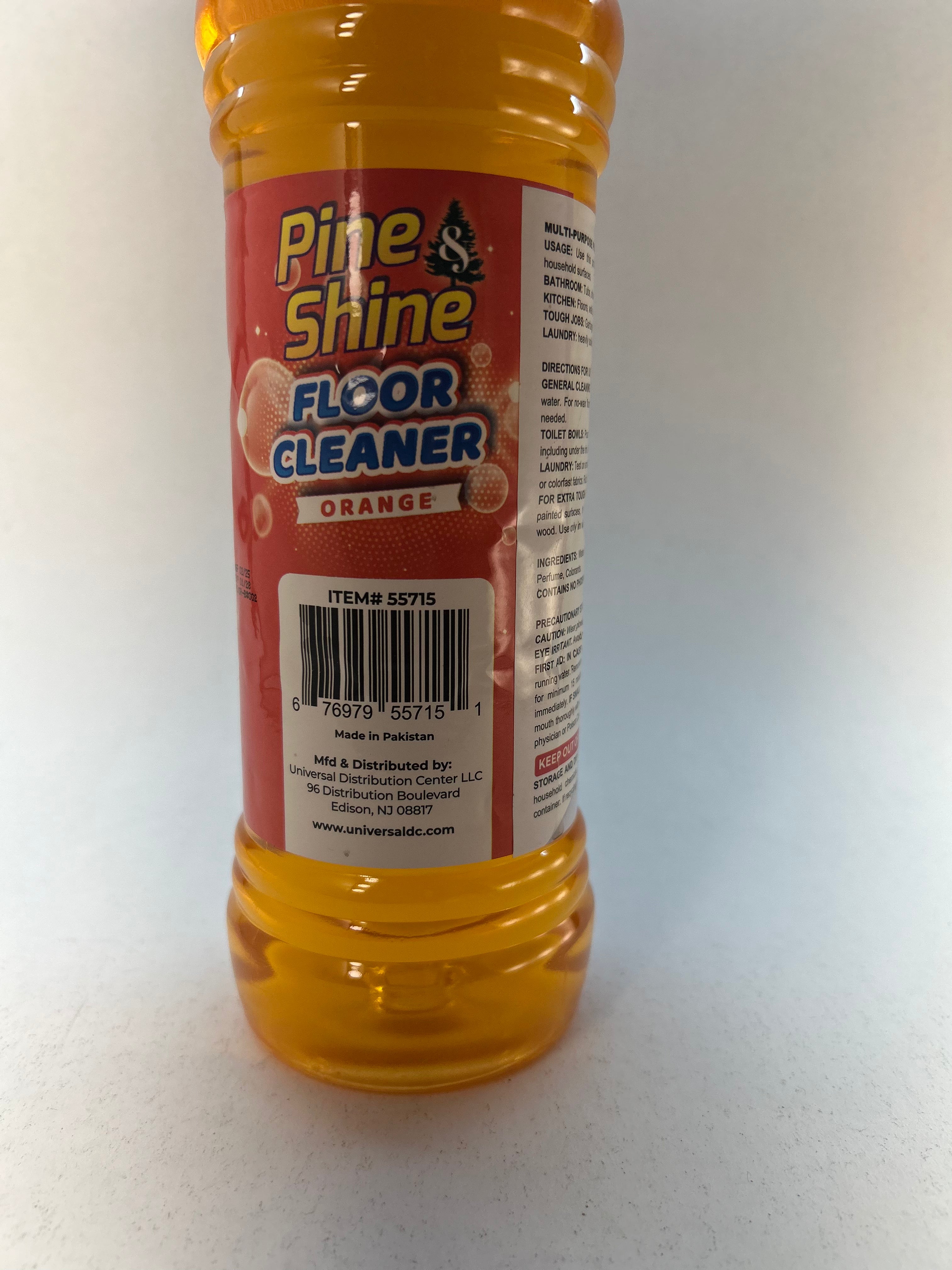 House Care Pine & Shine Floor Cleaner Orange Scent