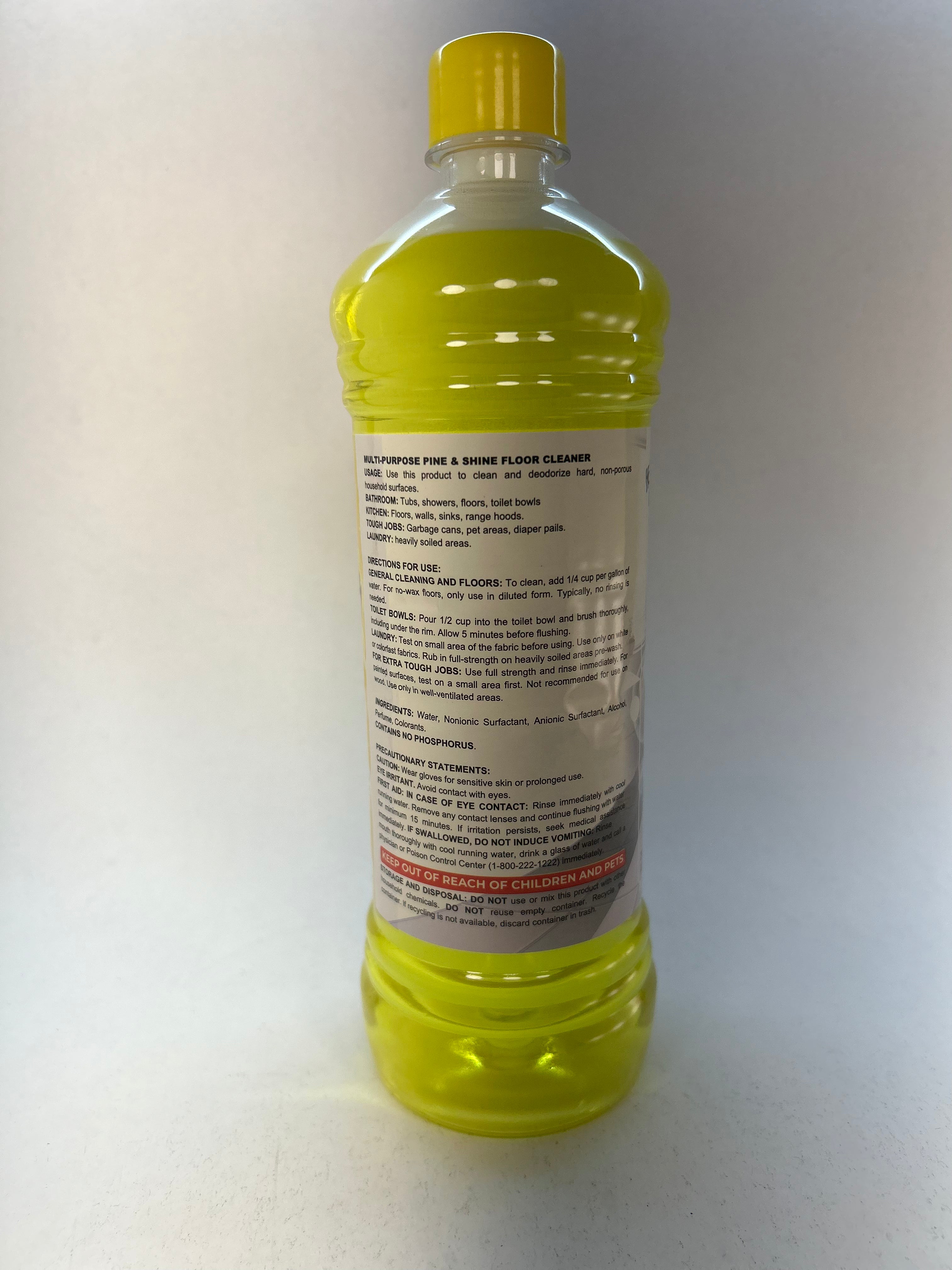 House Care Pine & Shine Floor Cleaner Lemon Scent