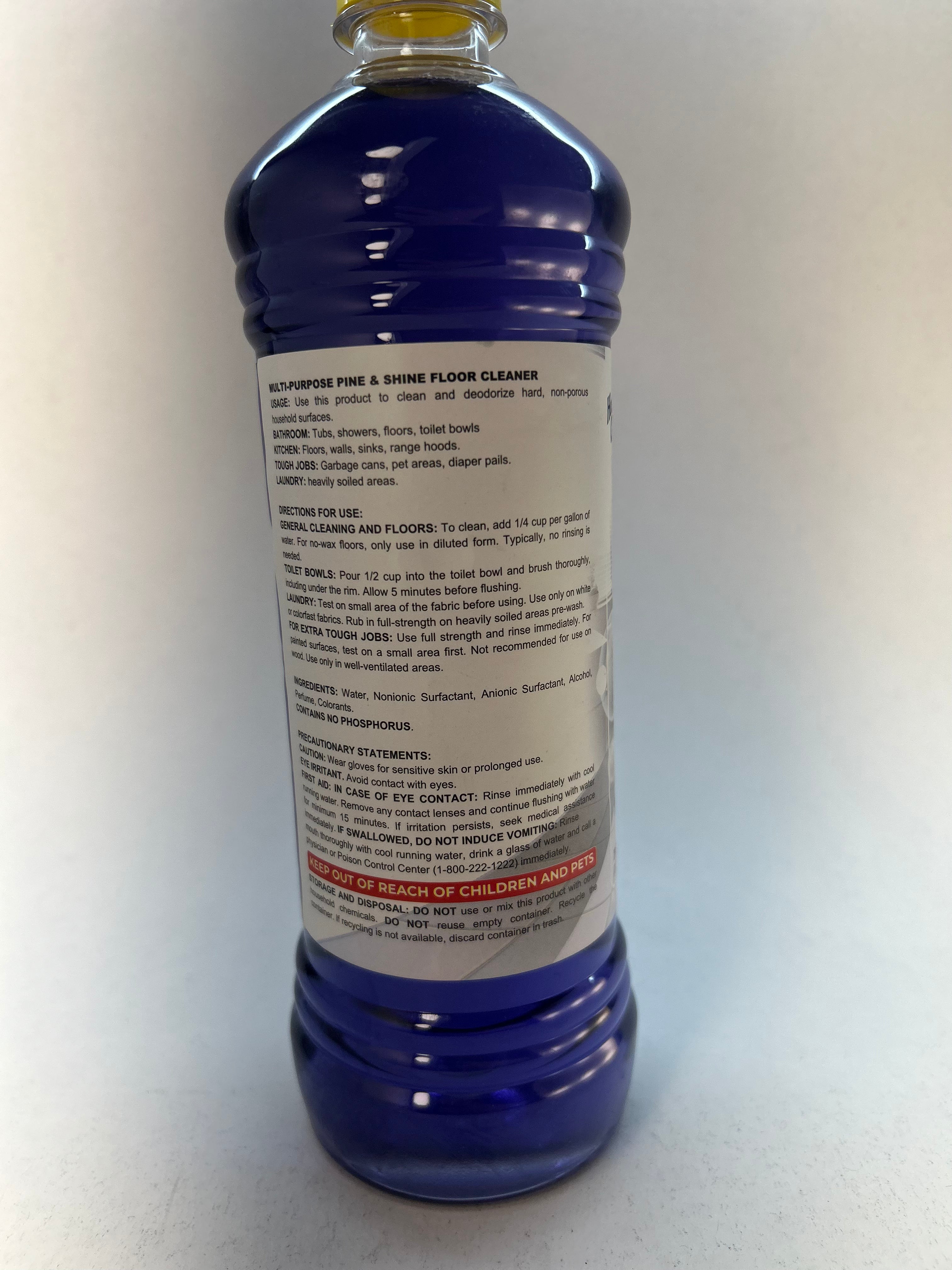 House Care Pine & Shine Floor Cleaner Lavender Scent