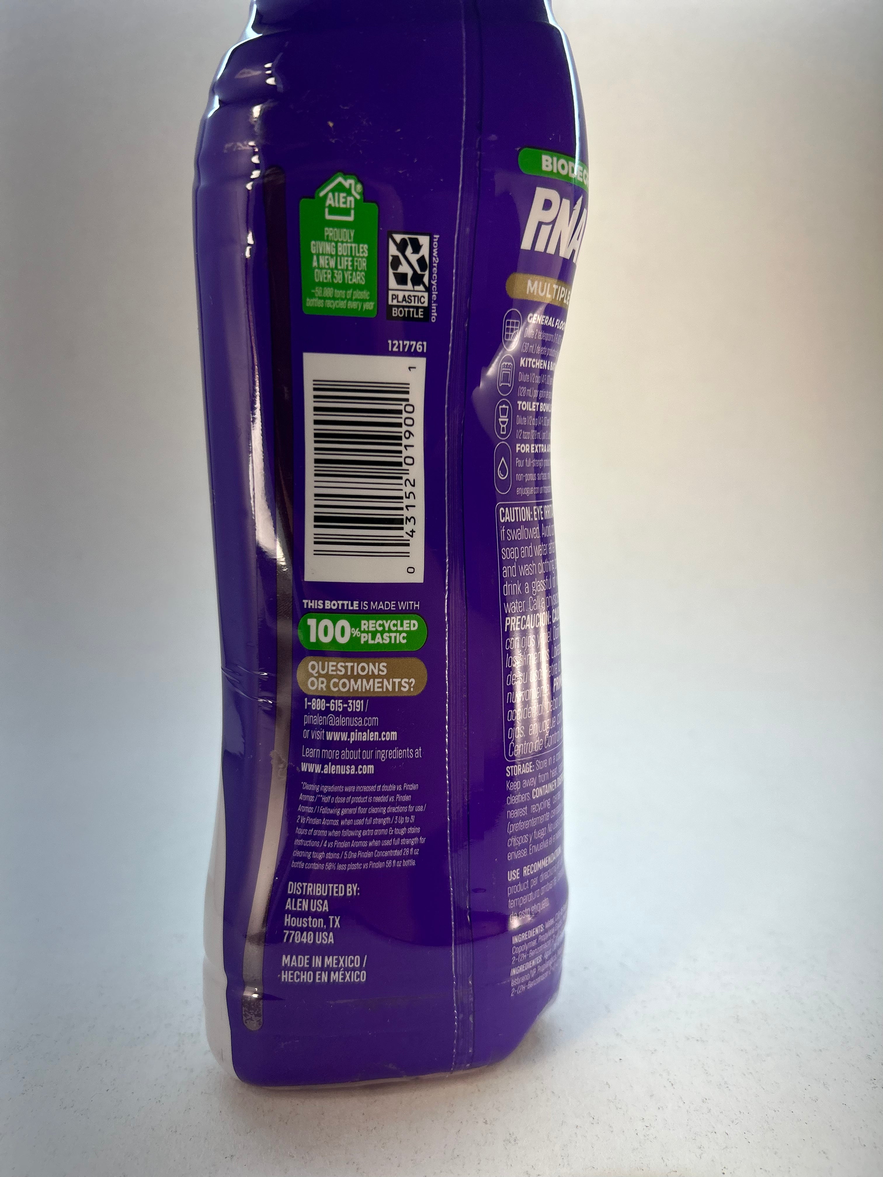 Pinalen Lavender Soothe Scent 2x Concentration Multipurpose Cleaner - 28fl oz