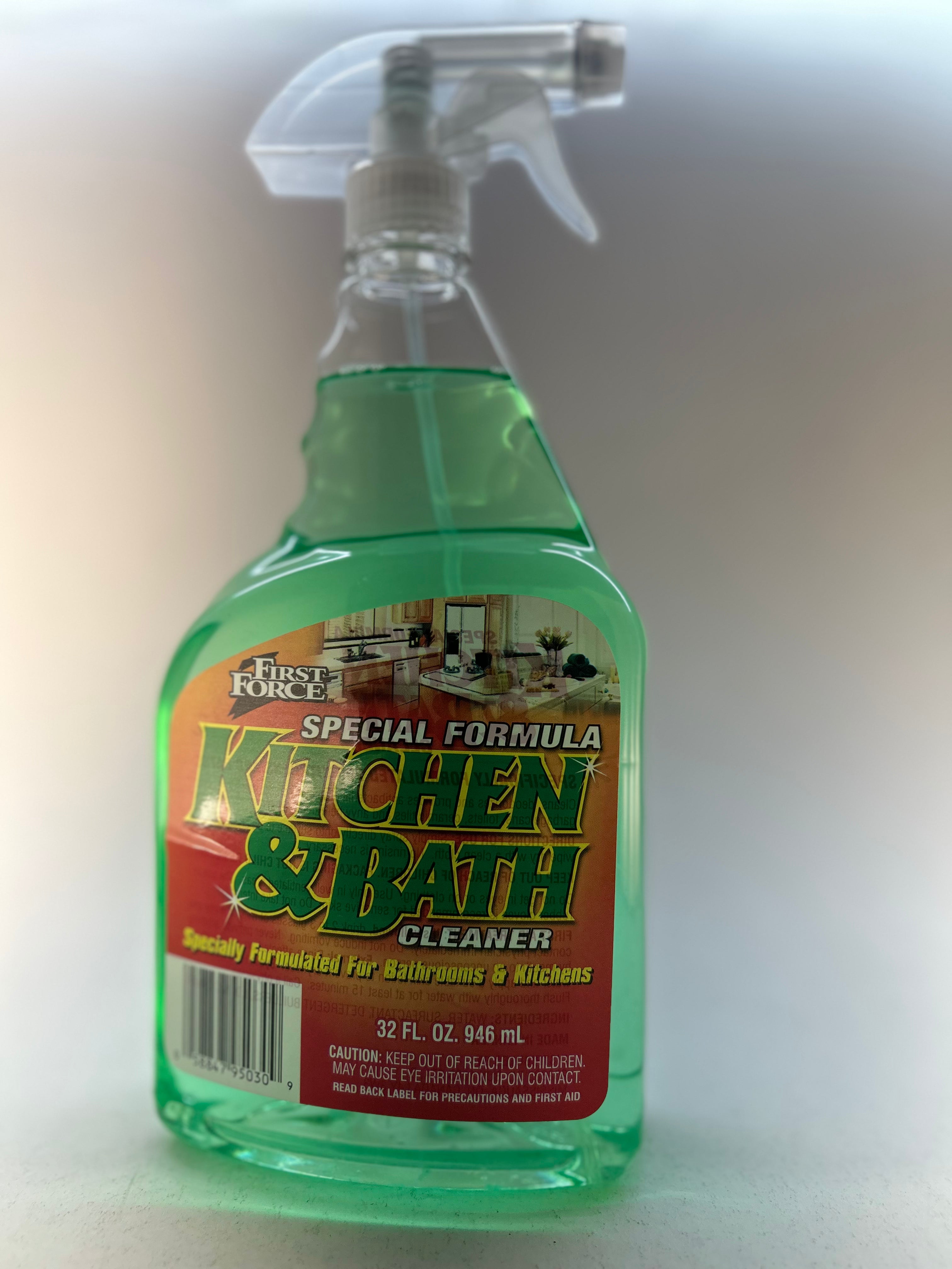 First Force Kitchen & Bath Cleaner - 32fl oz